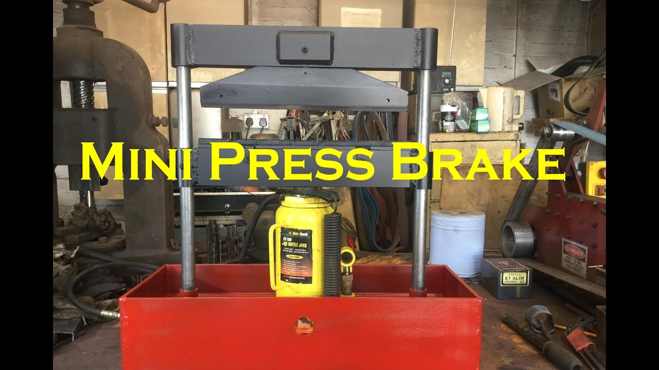 Mini press brake Part One.