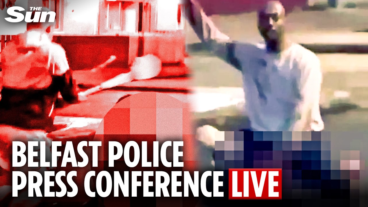 LIVE: Police press conference in Belfast following Kinnaird Avenue stabbing