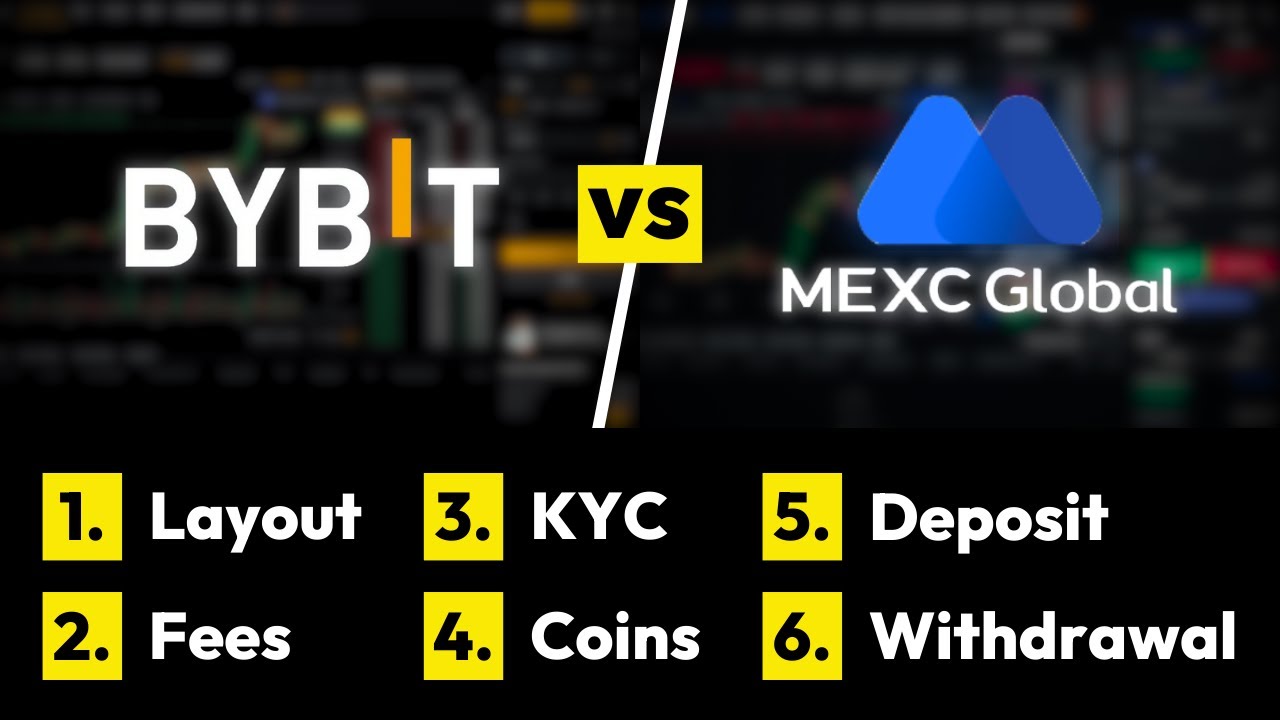 Bybit vs. MEXC Global ✅&nbsp;The Ultimate Comparison: Which Exchange is better for Leverage Trading?