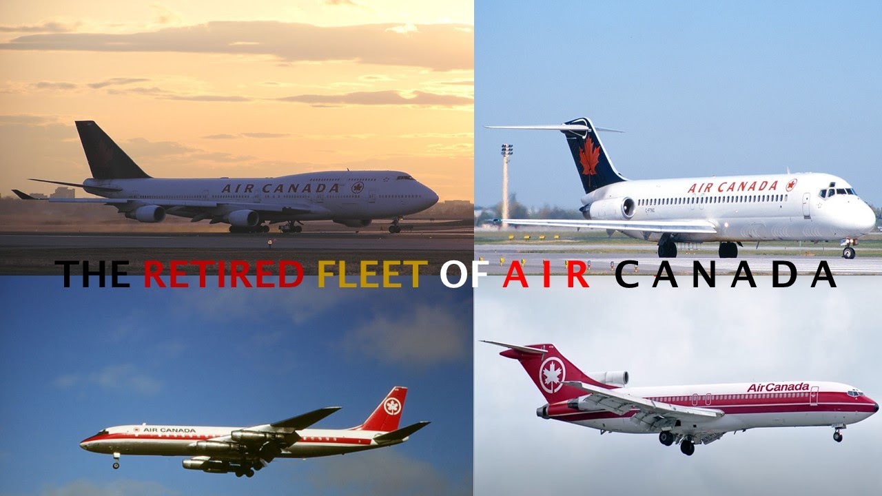 The Retired Fleet of Air Canada