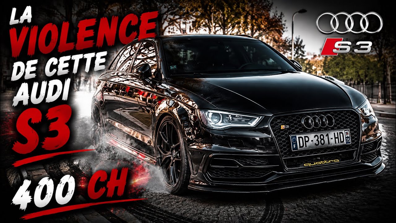 La violence de cette Audi S3 400 CV 💥