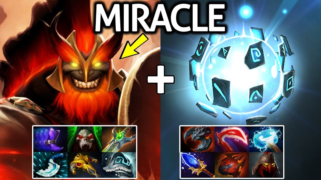 MIRACLE [Mars] Super Tanky ft IO Carry Build Cancer Plays 7.24 Dota 2