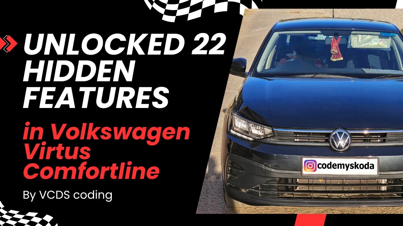 Unlocked 22 hidden features in Virtus Comfortline | vcds coding