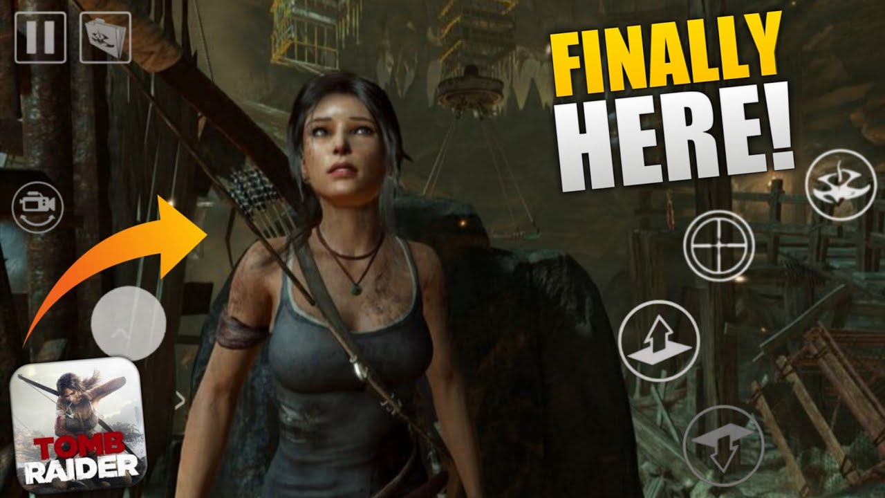🔥Tomb Raider&trade; Mobile наконец-то здесь! Android/iOS | Полная настройка и геймплей Tomb Raider Mobile