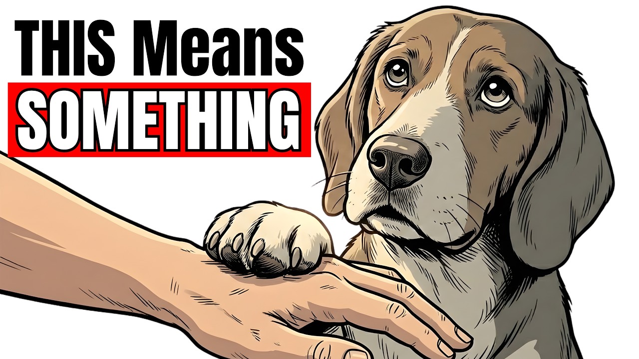 Why Your Dog Puts Their Paw On You (What It Really Means)