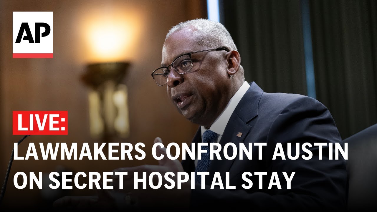 LIVE: Lloyd Austin confronted about secret hospital stay during House committee hearing