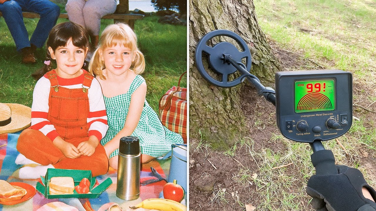 Hermanas desaparecen en picnic; 11 años después, detectorista ve patrón cerca de un roble...