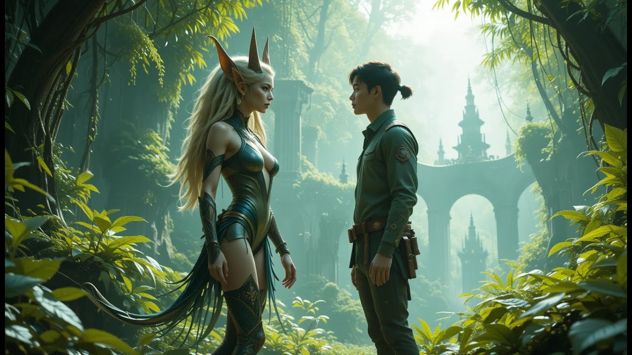 An Accidental Bond with a Wolfish Alien Beauty! | HFY Romance