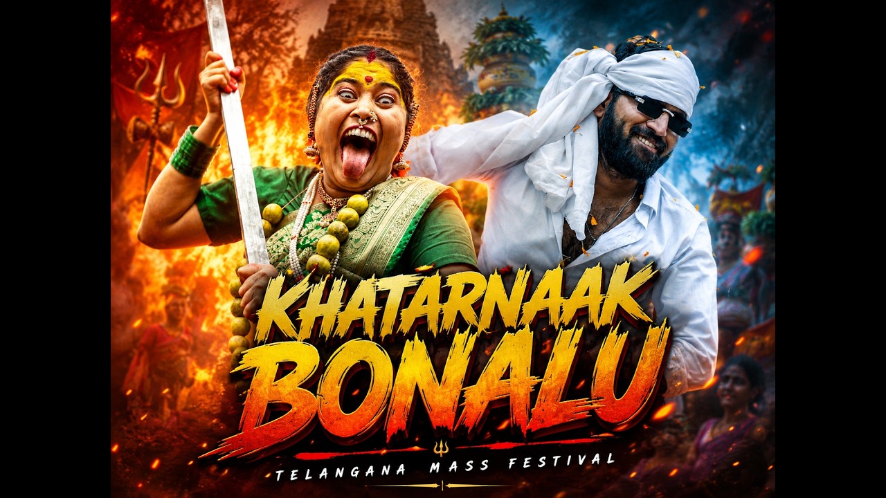 KHATARNAAK BONALU RAP SONG 2026 | Telangana Bonalu Anthem | Rahul Shavey Official Video Song 🔥