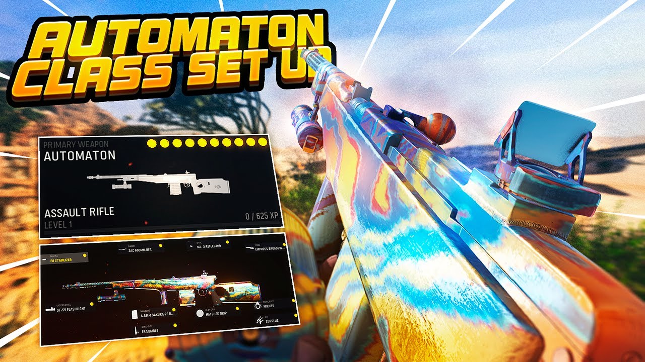 the BEST MAX LEVEL AUTOMATION CLASS SETUP IN CALL OF DUTY VANGUARD!