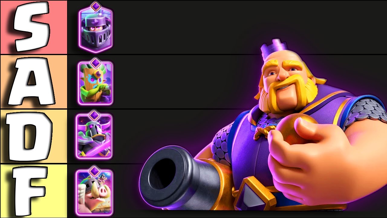 ALL 39 Clash Royale Evolutions RANKED (Worst to Best)