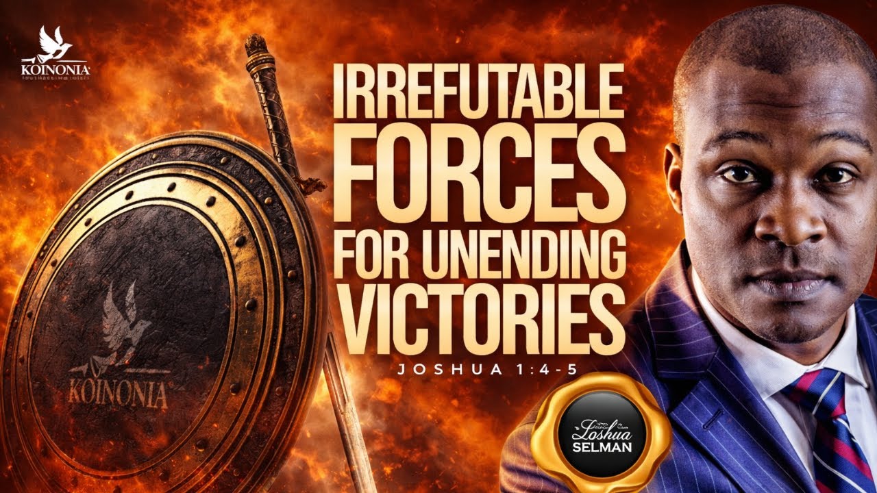 IRREFUTABLE FORCES FOR UNENDING VICTORIES: JOSHUA 1:4-5 || LAGOS-NIGERIA || APOSTLE JOSHUA SELMAN