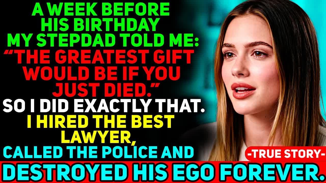 My Stepdad Yelled： “The Best Gift Would Be if You Just Died“— So I Hired the Best Lawyer and