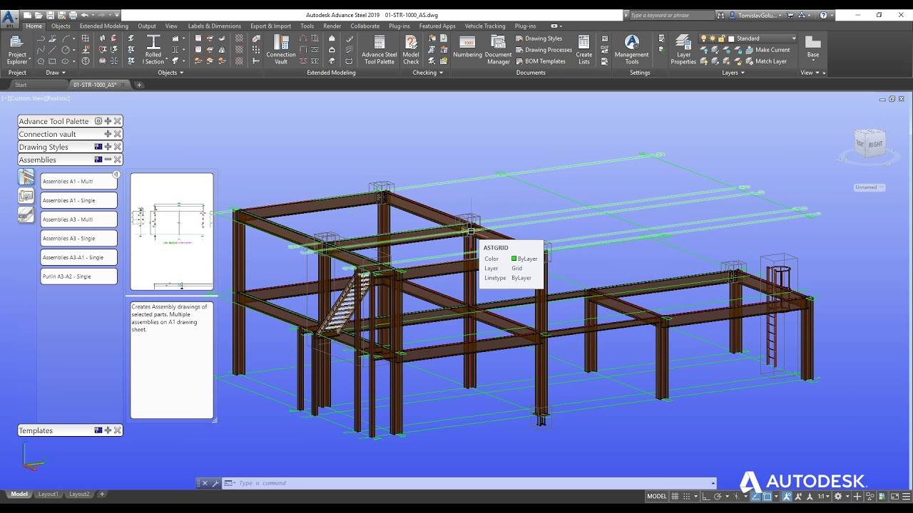 Part 15: Advance Steel Documentation