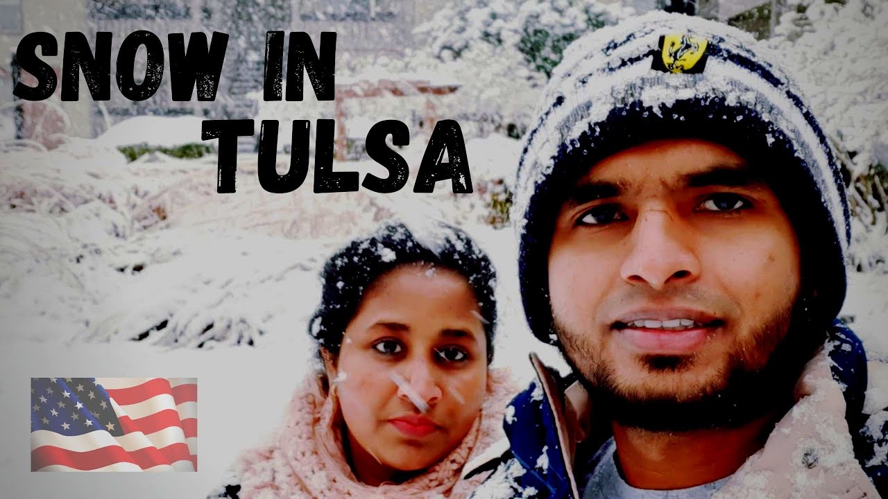 Snow Day In Tulsa | Oklahoma USA