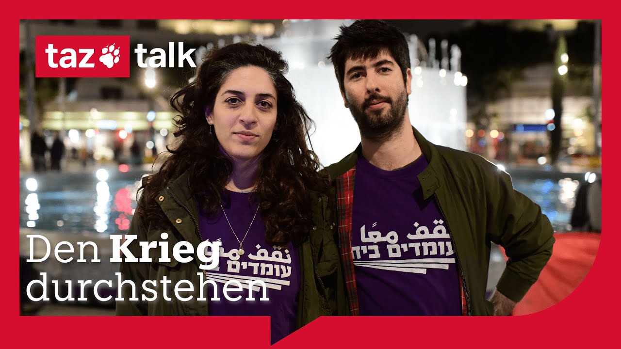 Den Krieg zusammen durchstehen – taz Talk mit Aktivist:innen von „Standing Together“