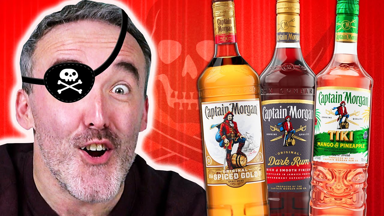 Irish People Try Captain Morgan Rum