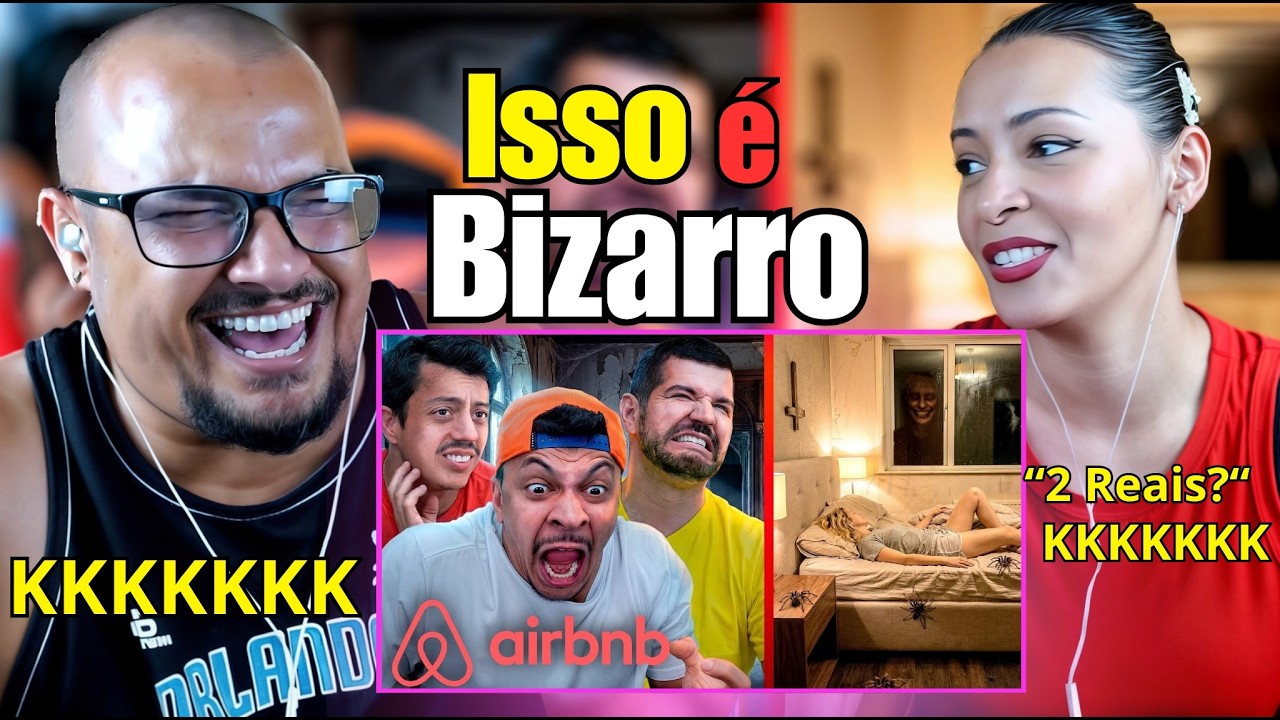 3 HUMORISTAS AVALIANDO OS PIORES AIRBNB 😱🤢 (nojento demais)