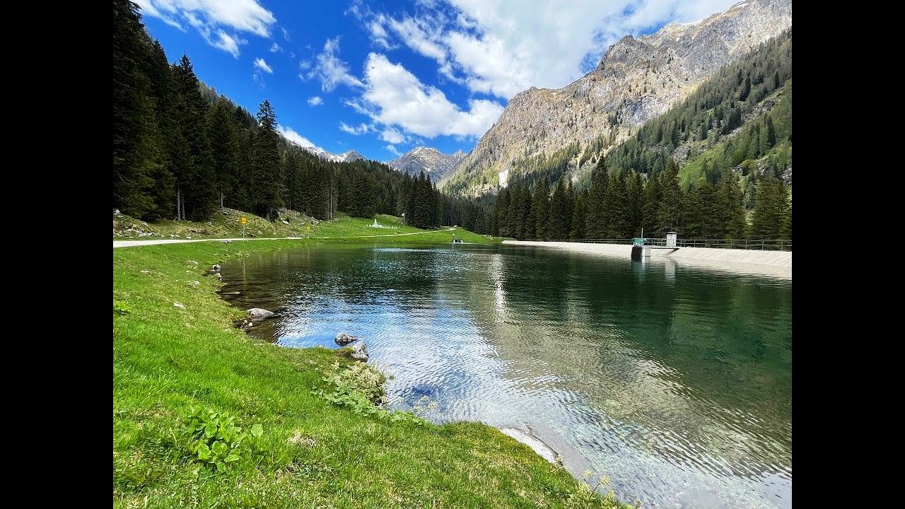 Lago di Malga Sorgazza (TN) - attacchi a vista in acqua limpidissima, SPETTACOLO PURO!