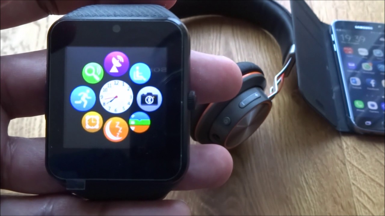 GT08 Smartwatch with Camera Supports SIM Card TF Card  [Hands on Review and Test]