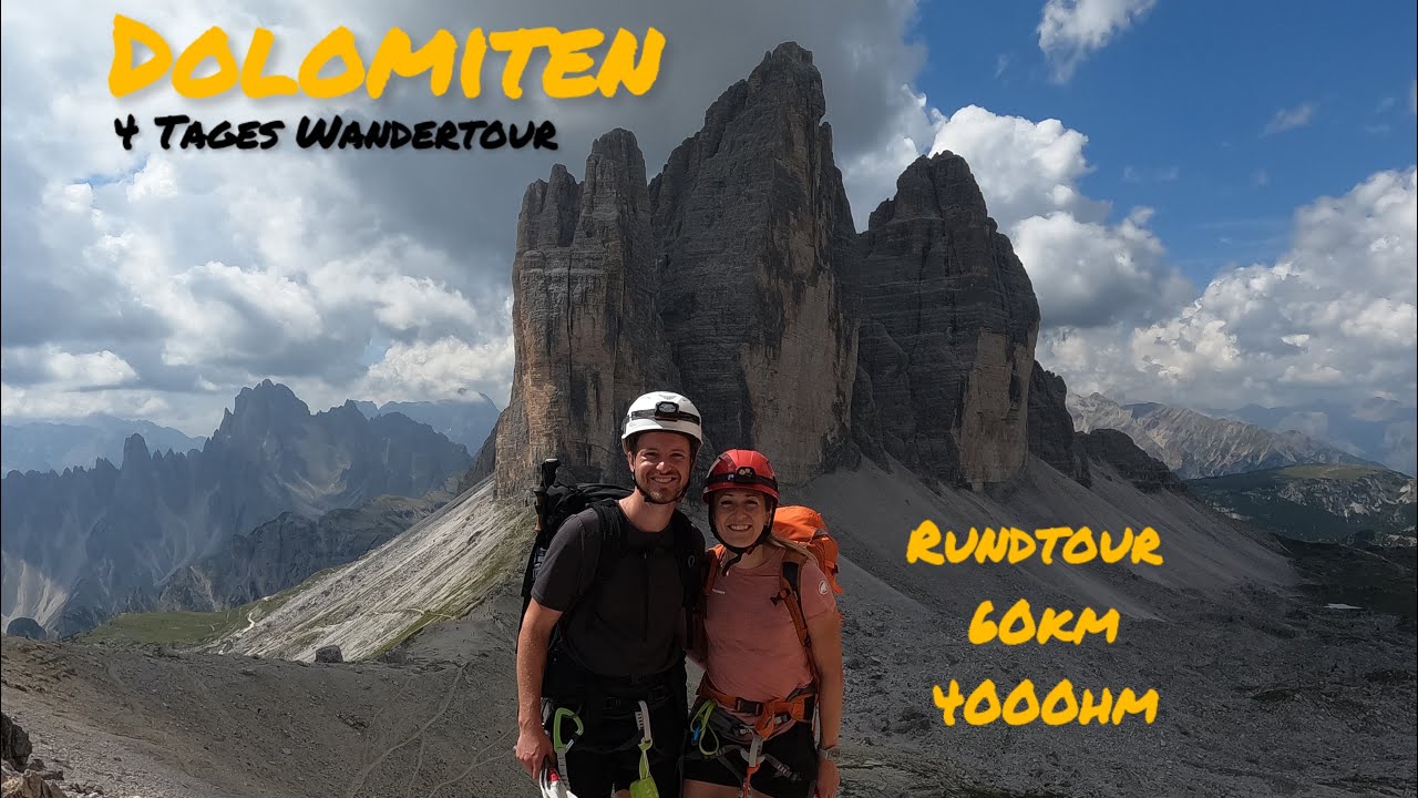 Dolomiten 4 Tages Wanderung: Sch&ouml;nste Rundtour mit den bekanntesten Highlights 