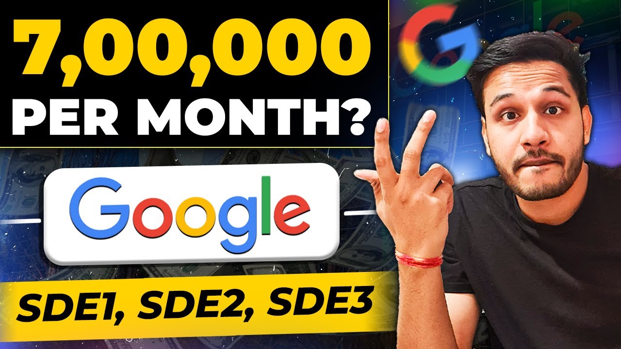 How much Google Engineers earn in India? | Google Salary Breakdown | Google CTC