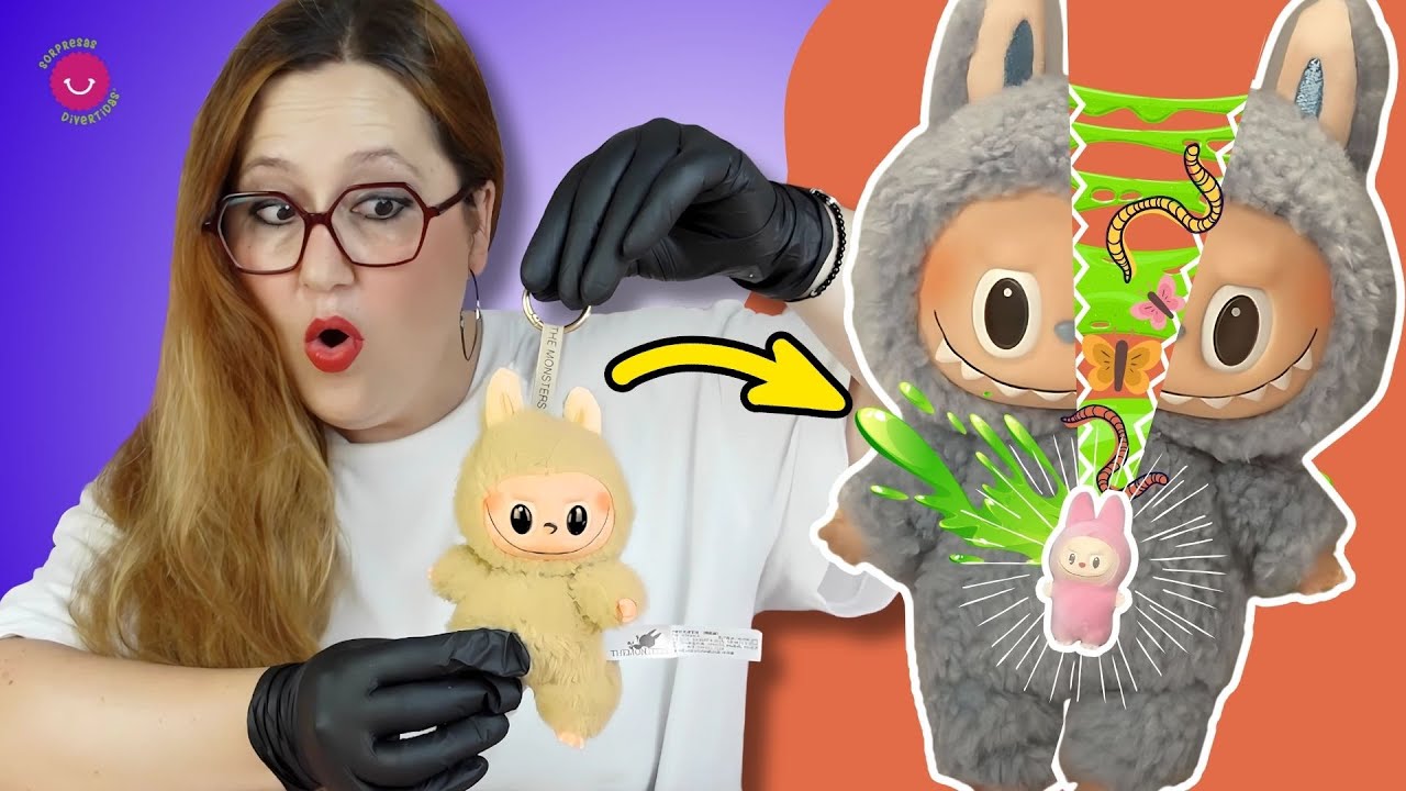 ¿QUÉ hay DENTRO de un LABUBU? 😱 ¡Abro uno y PASA ESTO!