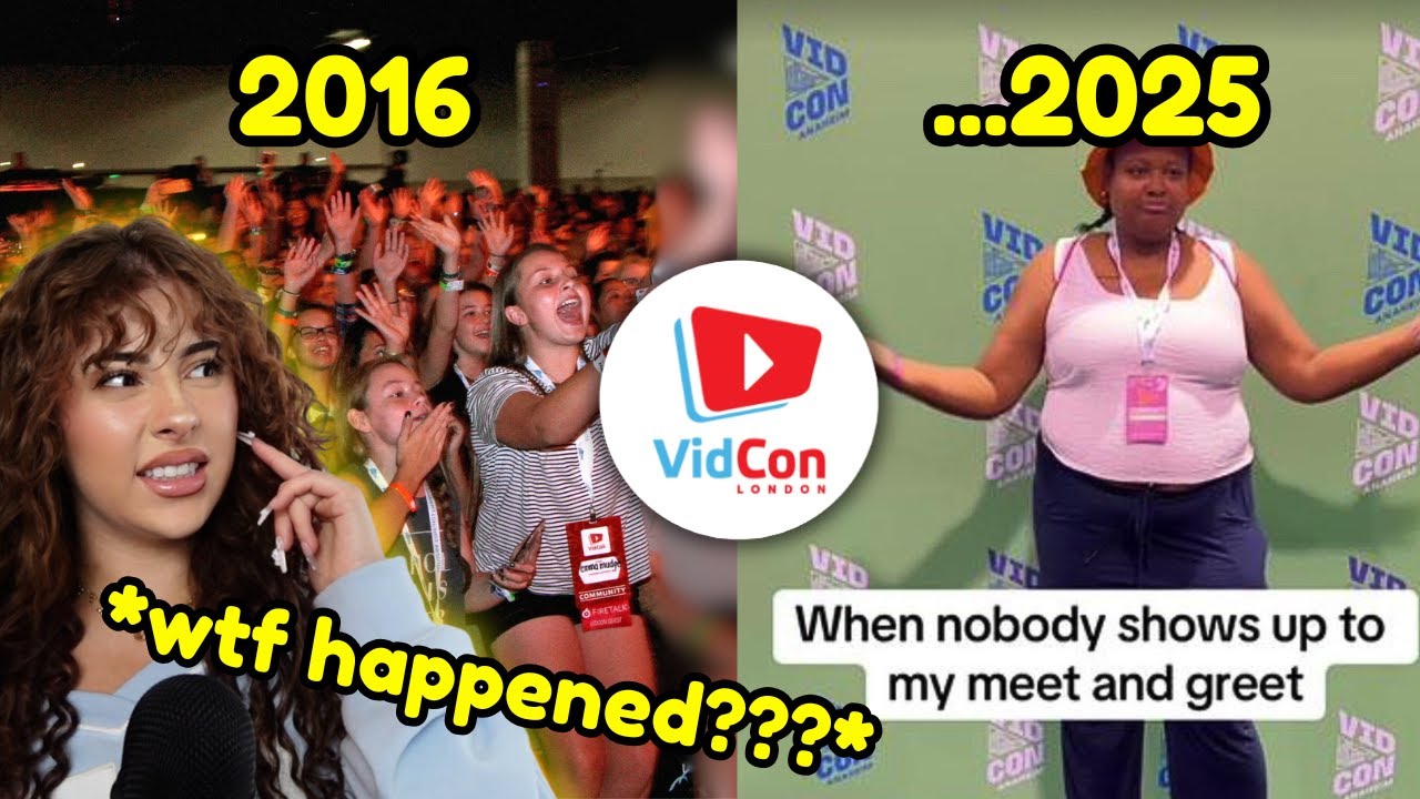 VidCon is so weird now (why all the hype is gone)