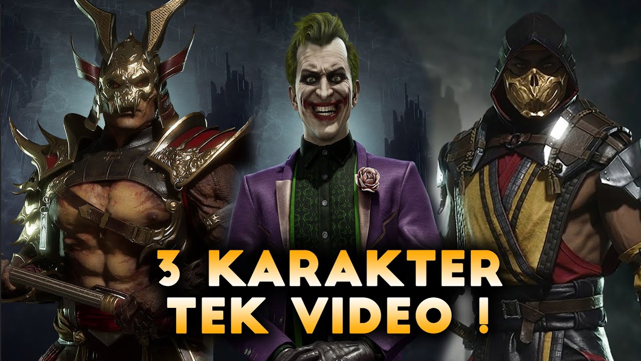 3 KARAKTER TEK VİDEO ! - Mortal Kombat 11 Online - T&uuml;rk&ccedil;e Gameplay  ( ayremix )