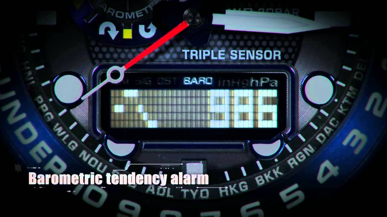 Casio G-Shock GWN-1000B Gulfmaster