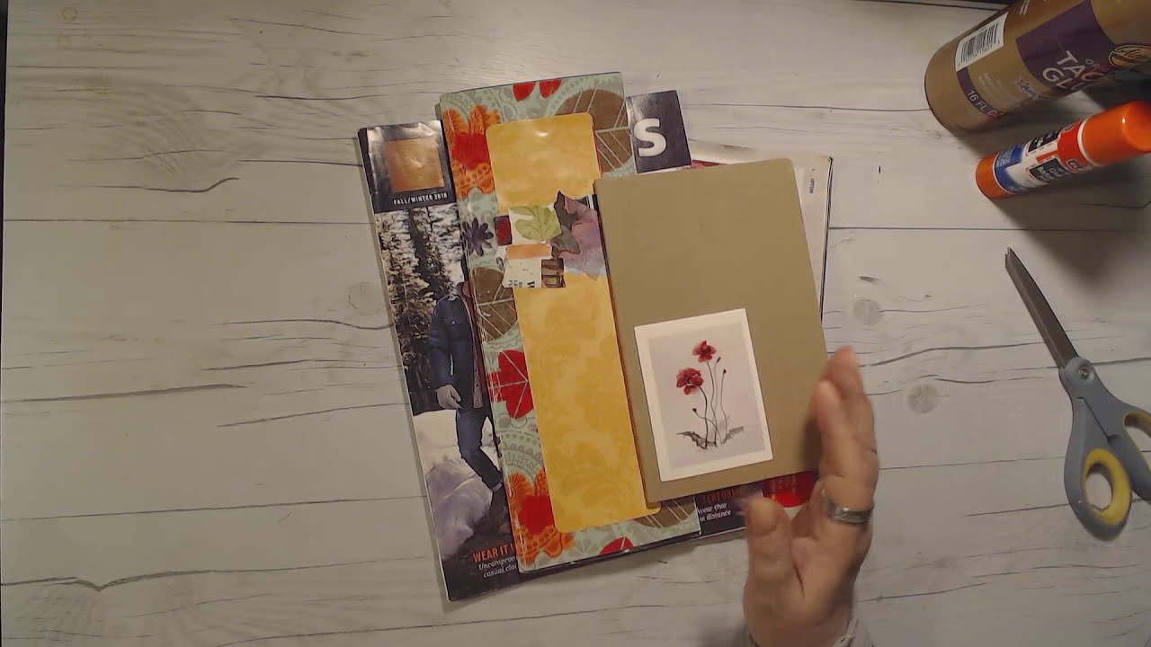 Turning Magazines into Glue Books / Collage Journals