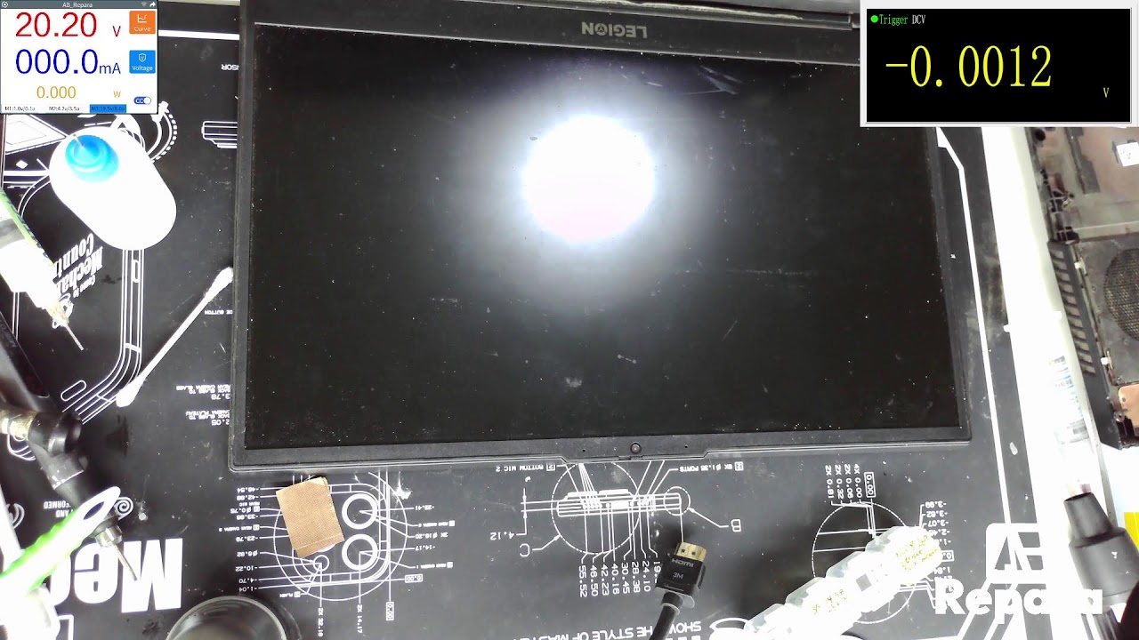 REPARANDO PLACAS - LENOVO LEGION 5 NO ENCIENDE