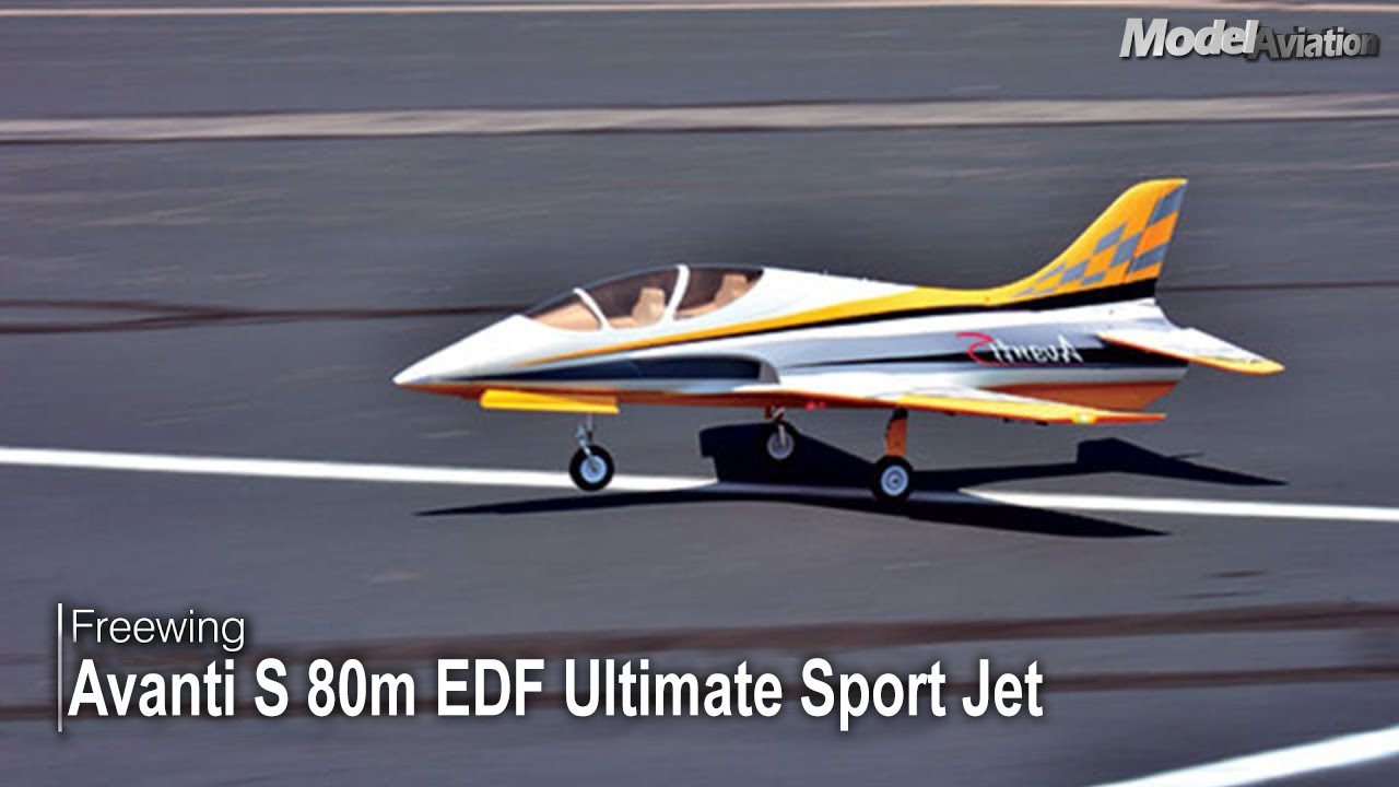 Freewing Avanti S 80mm EDF Ultimate Sport Jet - Model Aviation