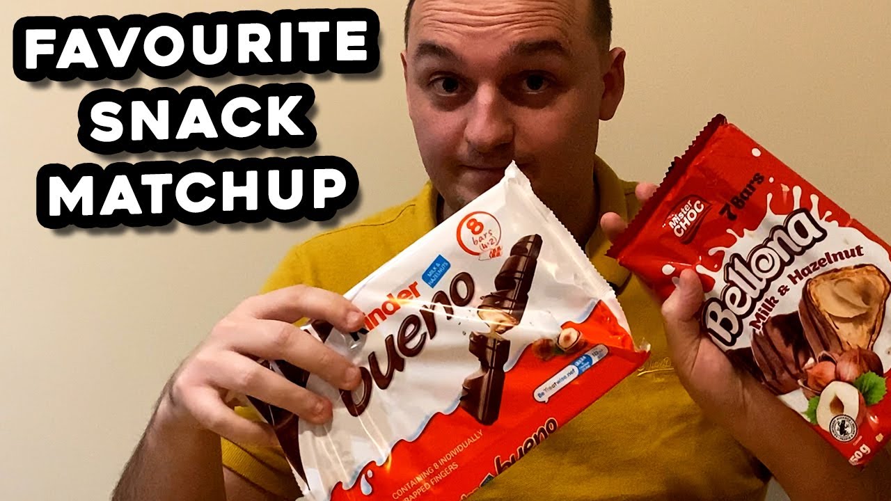 Kinder Bueno Versus Mister Choc Bellona Bars - Will It Swop?