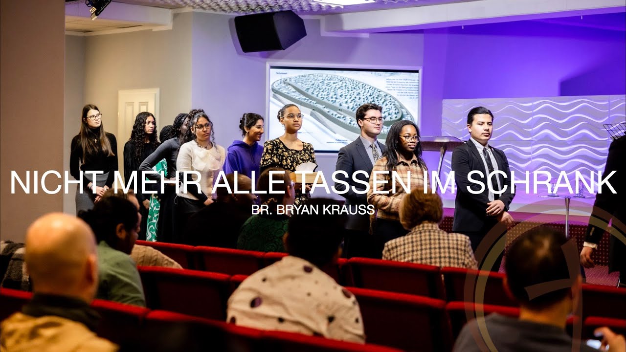 Nicht mehr alle Tassen im Schrank || Br. Bryan Krauss