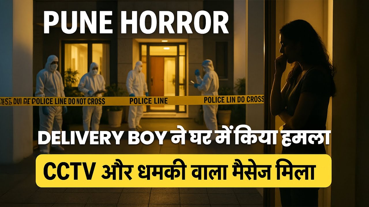 Pune Rape Case: डिलीवरी बॉय बना हैवान | CCTV और धमकी वाला मैसेज मिला | Pune Horror News