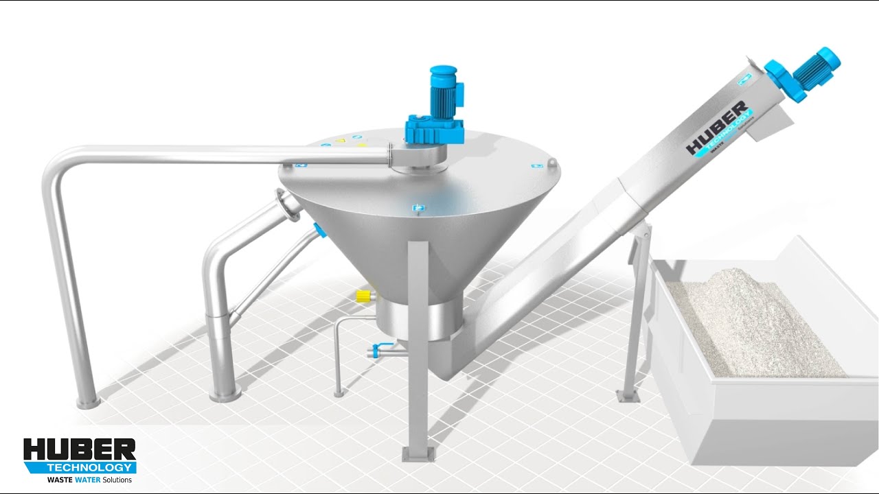 HUBER Coanda Sandwaschanlage RoSF4 – Animation