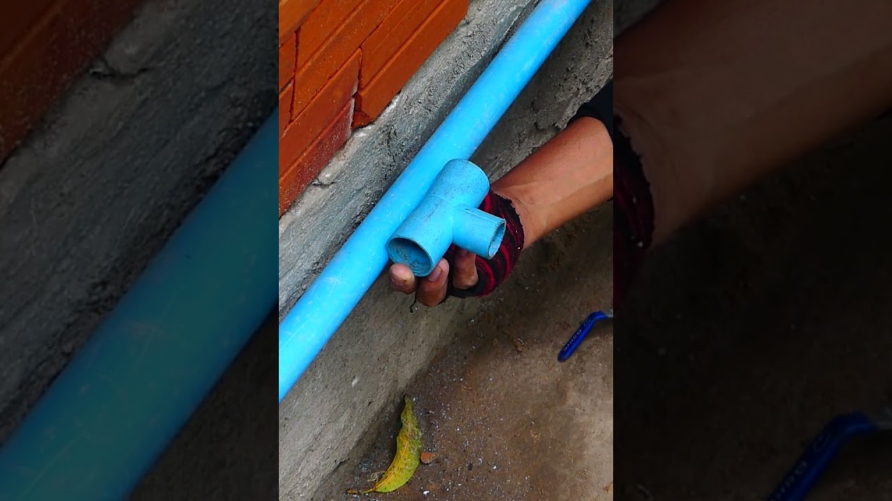 king idea.pressure bottle connect pvc pipe big to small  many people know this!