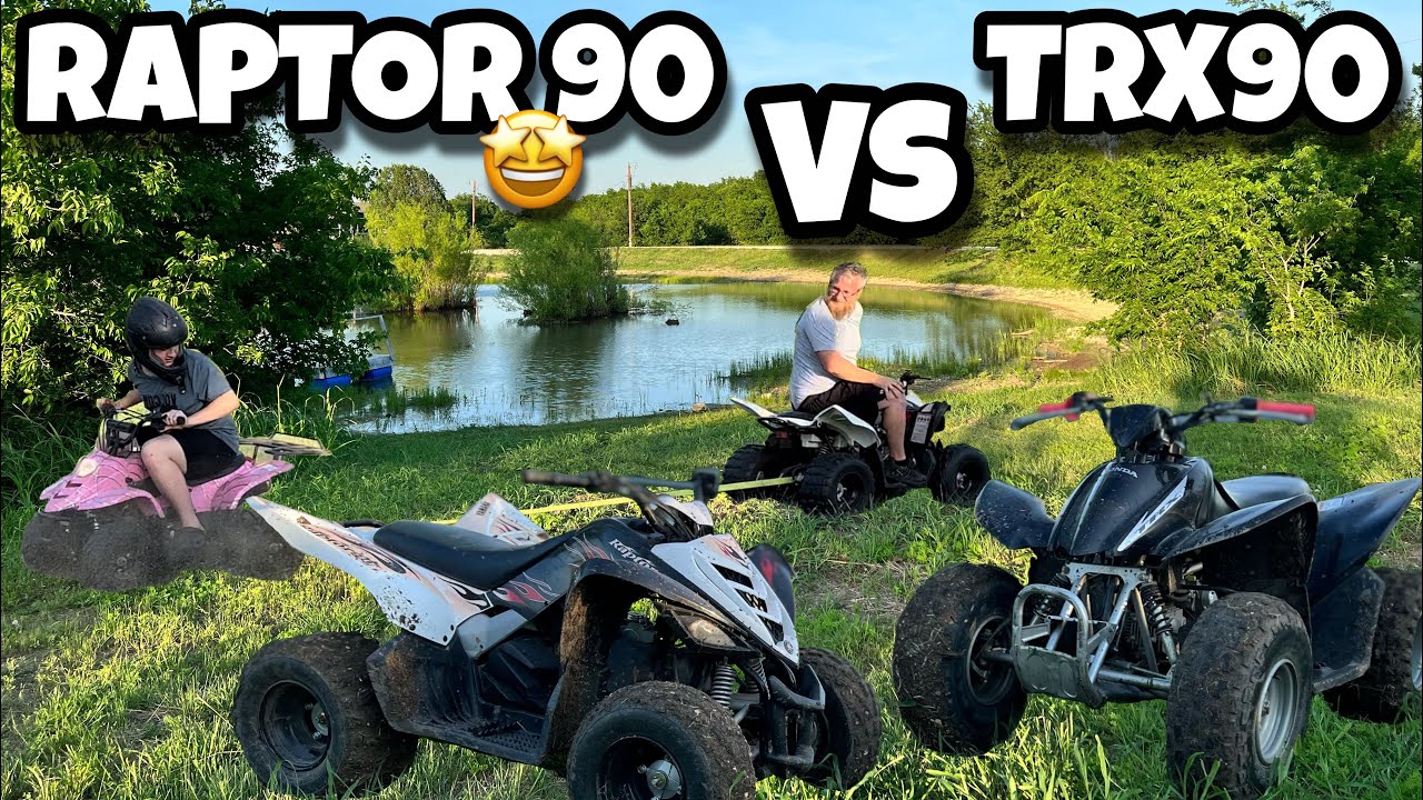 TRX 90 vs Raptor 90 (vs China 110)