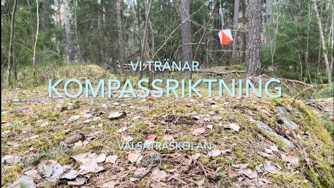 Kompassriktning med Valsätraskolan