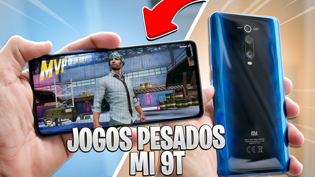 XIAOMI MI 9T - TESTE EM JOGOS PESADOS! SERÁ QUE AGUENTA?
