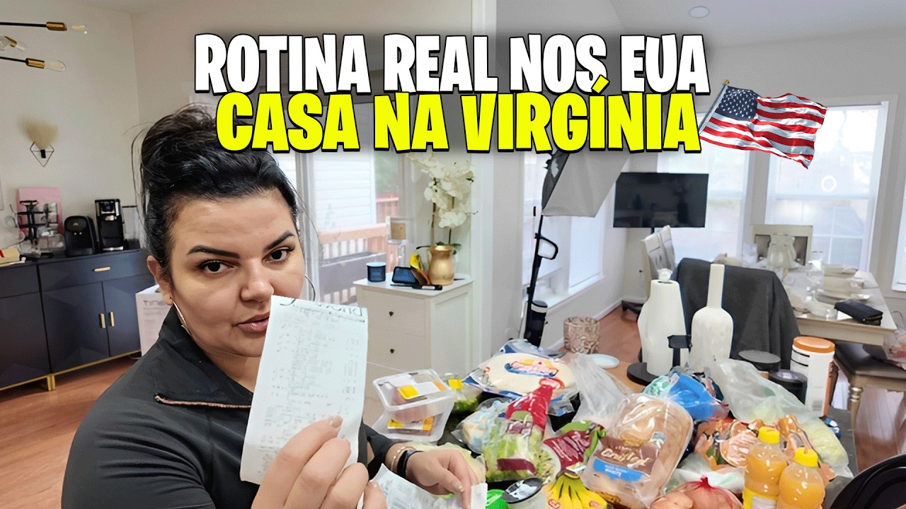 VLOG NA VIRGÍNIA 🇺🇸 | ROTINA REAL, ACADEMIA E MINHA VIDA NOS EUA