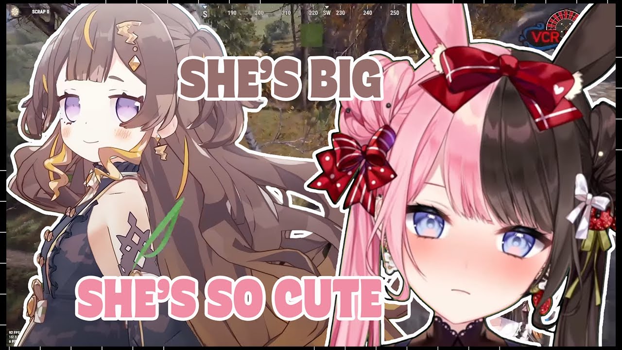 Hinano Meets Anya but She Feels Bad Because She Doesn't Recognize Her【VCR CLIP/SUB ID/SUB EN(CC)】