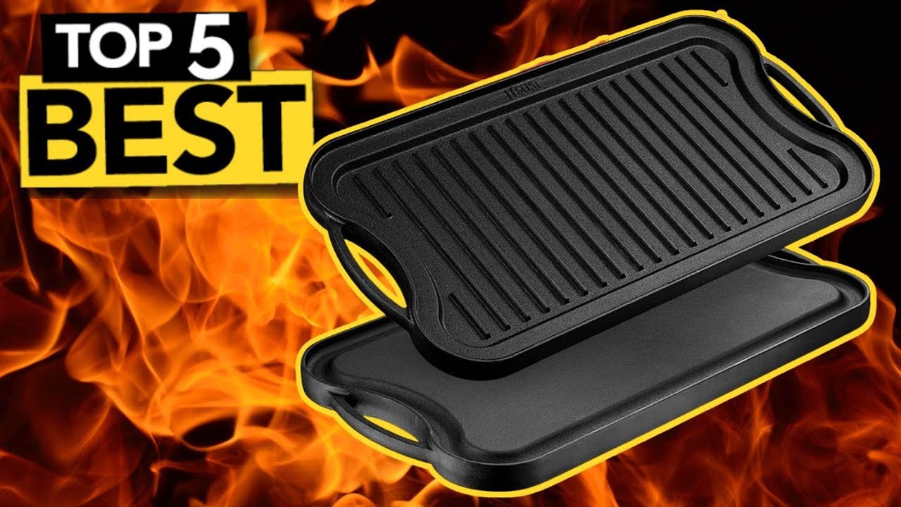 TOP 5 Best Cast Iron Reversible Griddle [ Buyer's Guide ]