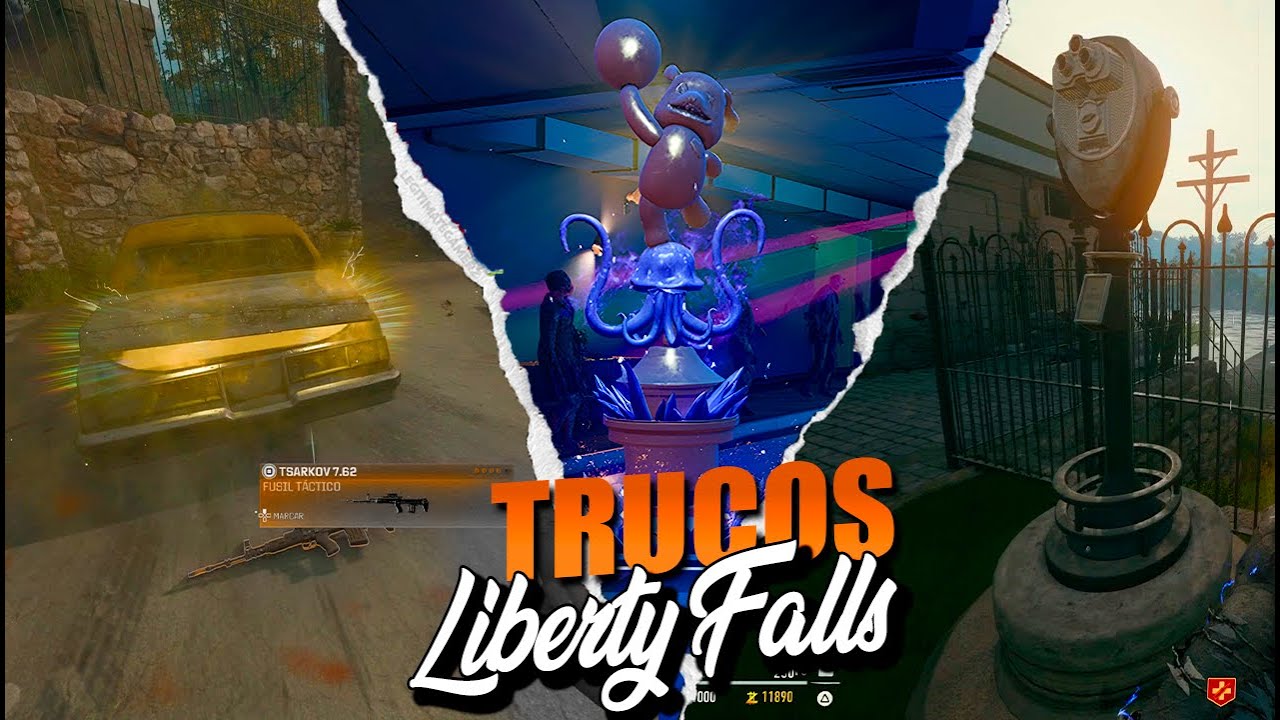 Todos los Trucos Secretos de Liberty Falls | Easter Eggs Secundarios Guia| Black Ops 6 Zombies