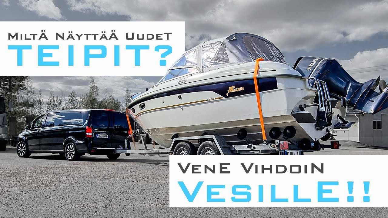 KESÄN PARAS PÄIVÄ! - Kausi 2025  alkaa! - Veneen lasku - VeneilyVille