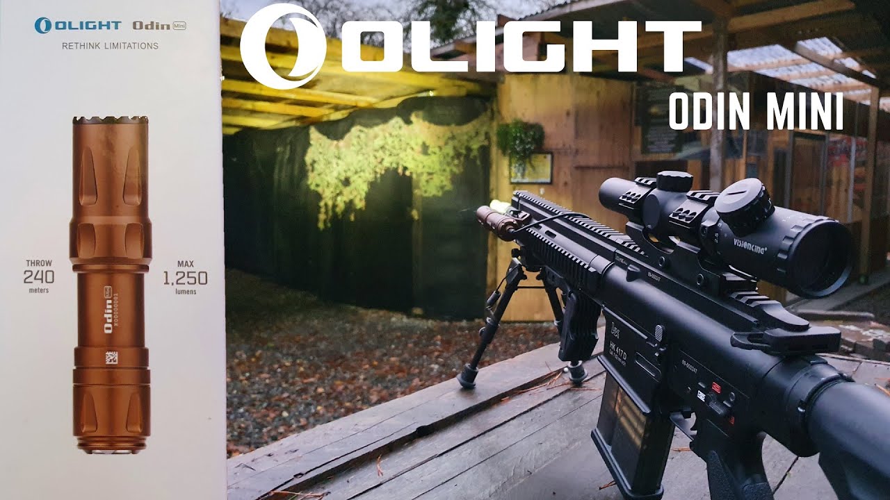 OLIGHT ODIN MINI - TACTICAL RIFLE FLASHLIGHT REVIEW