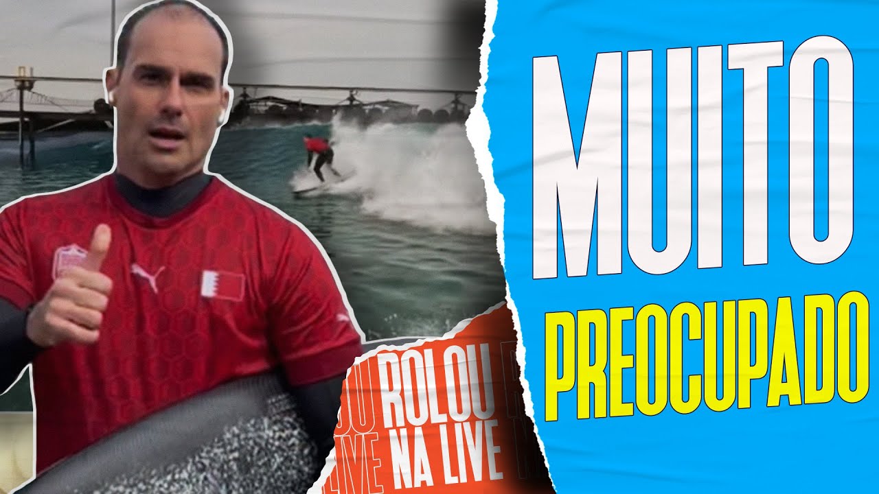 COM PAI PRESO, EDUARDO SURFA COMO SE NÃO HOUVESSE AMANHÃ EM ABU DHABI | Galãs Feios