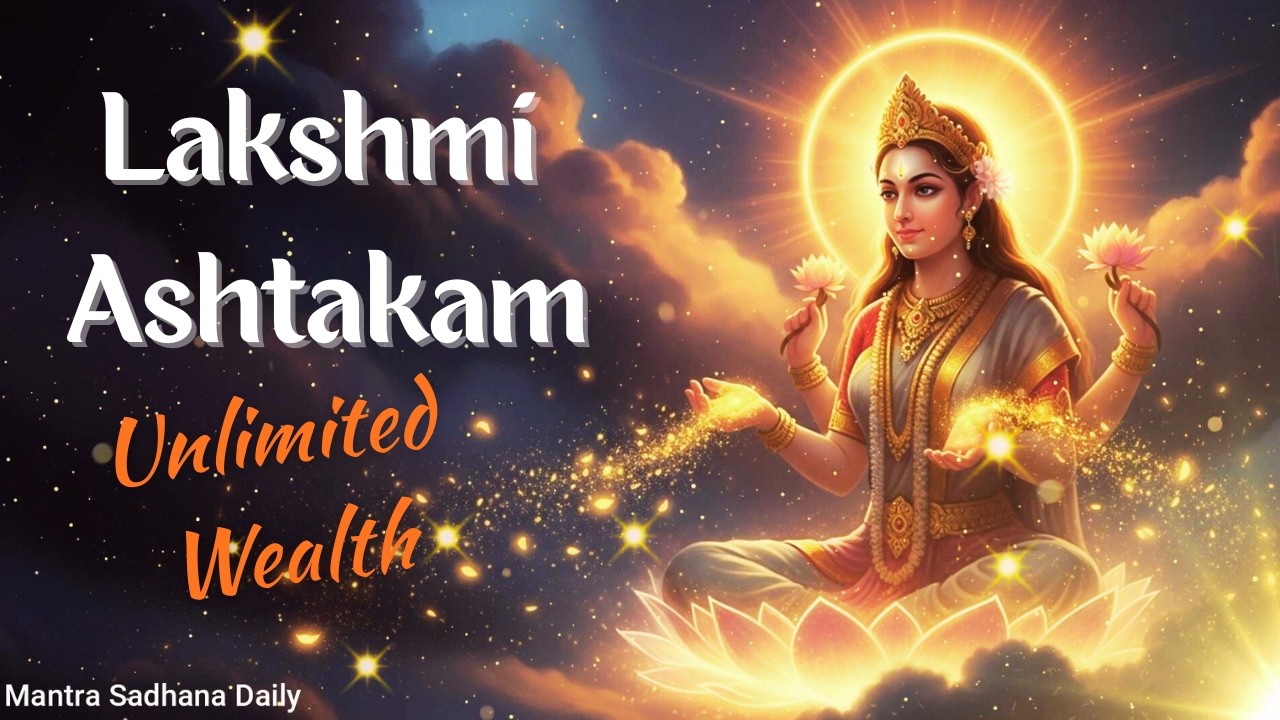 NAMASTESTU MAHAMAYE | Mahalakshmi Ashtakam | Listen for Wealth, Prosperity & Maa Lakshmi’s Blessings