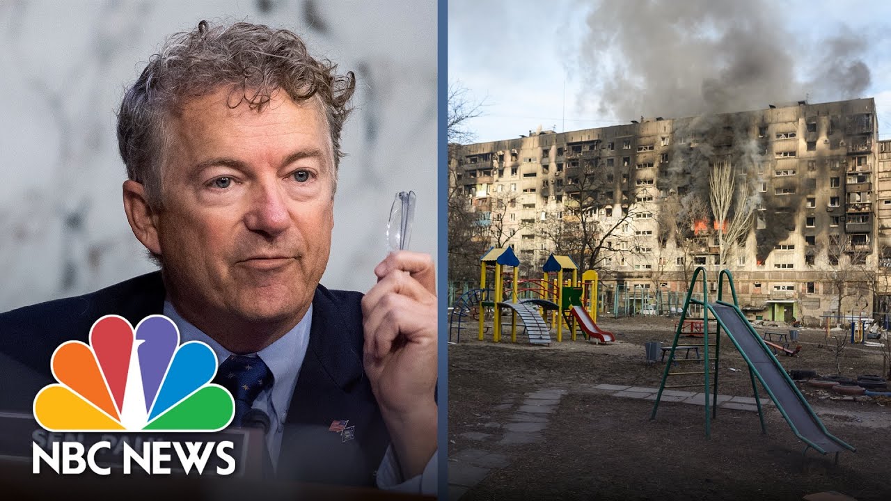 Sen. Rand Paul: ‘We Cannot Save Ukraine By Dooming The U.S. Economy’
